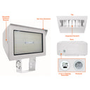 Envision LED-ARL3-ARC-3P150-TRI-WH-UNV-PC Large Architectural Flood: Arcy-Line, 150/120/80w, White