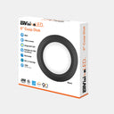 Envision LED-CDSK-6-11W-5CCT-BLK 6" Disk Lite: Cusp-Line, White