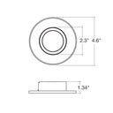 Envision LED-DSD-RG-4-11W-5CCT-WH 4" Surface Downlight: Regressed, White