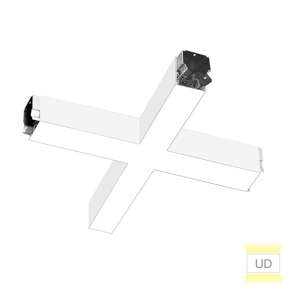 Envision LED-ALIN2-FL-22X22-X-3P50-UDID-5CCT-WH 2' X-Shape Downlight, 50/38/25w, White