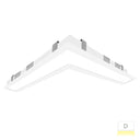 Envision LED-ALIN2-FL-12X12-135L-3P25-D-5CCT-WH-RTK 12x12" 135° L-Shape Downlight, 20/15/10w, White