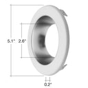 Envision CMDEX-TRIM-4-CSH-WH 4" CMDEX: Clear-Specular Haze Reflector + White Trim
