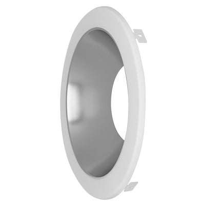 Envision CMDEX-TRIM-6-CSH-WH 6" CMDEX: Clear-Specular Haze Reflector + White Trim