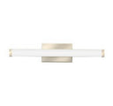 Lithonia LITH-FMVCSL-24IN FMVCSL Contemporary Square 24" Brushed Nickel LED Vanity 120-277V