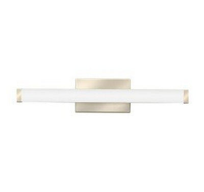 Lithonia Lighting FMVCSL Contemporary Square 24" Brushed Nickel LED Vanity 120-277V