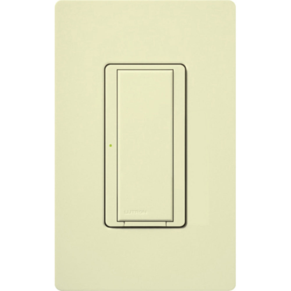 Lutron Vive Maestro Wireless Switch, 8A Light/5.8A Fan, Single Pole/Maestro, Neutral Required, 120V, MRF2S-8ANS120-AL, Almond