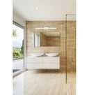 Lithonia LITH-FMVCSL-24IN FMVCSL Contemporary Square 24" Brushed Nickel LED Vanity 120-277V