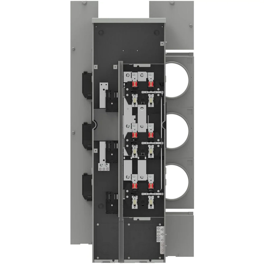 Siemens WMM31125 Outdoor 125-Amp, 4-Jaw, 3-Position, Ring Type Residential Meter Stack