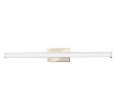 Lithonia Lighting FMVCSL Contemporary Square 36" Brushed Nickel LED Vanity 120-277V