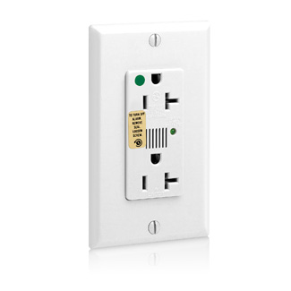 Leviton 8380-W 20 A 125 VAC Surge Protection White