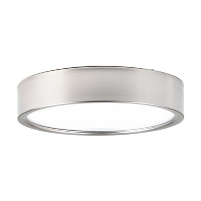 Progress Lighting P3632-0930K9 Portal 1-Light 13 in LED Flush Mount, Brushed Nickel