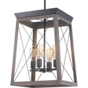 Progress 74923 P500178-020 Briarwood 4-Light Foyer Pendant, Antique Bronze