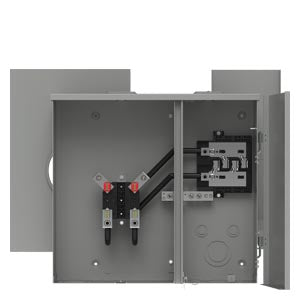 Siemens MM0202S1200H 200 Amp 2-Space 2-Circuit Overhead/Underground Ring Type Meter Main - 60A Max Solar Input