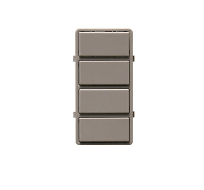 Leviton DS4KT-1PG Decora Digital/Decora Smart 4-Button Controller Color Change Kit, for use with Decora Smart 4-button