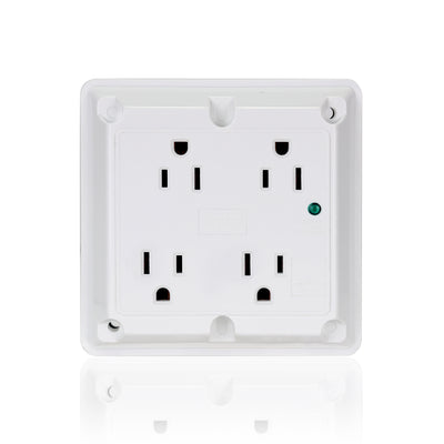 Leviton 5480-W 15 A 125 VAC Surge Protection White