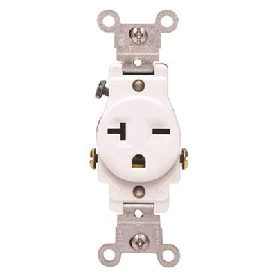 Leviton 5821-W 20 A 250 VAC Wall Plate White