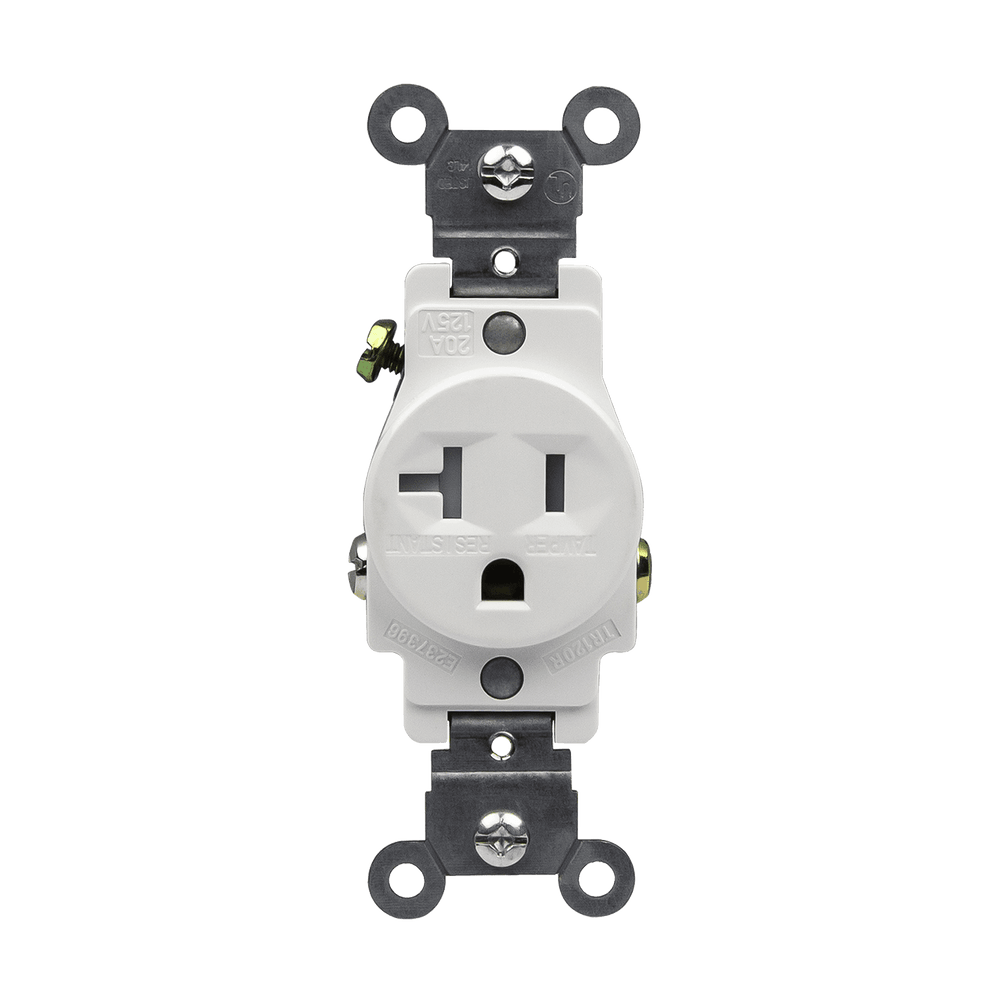 Commercial Grade 20A Single Receptacle, 5-20R