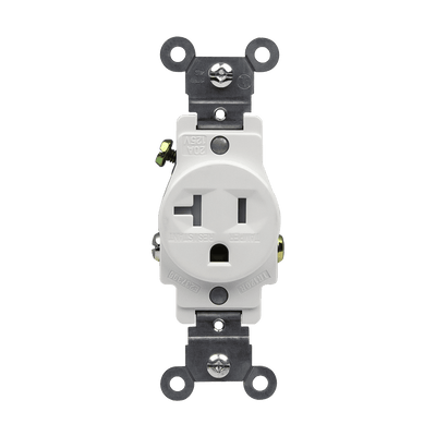 Commercial Grade 20A Single Receptacle, 5-20R