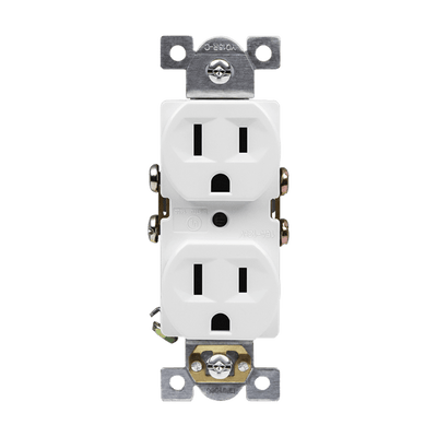 Commercial Grade 15A Duplex Receptacle