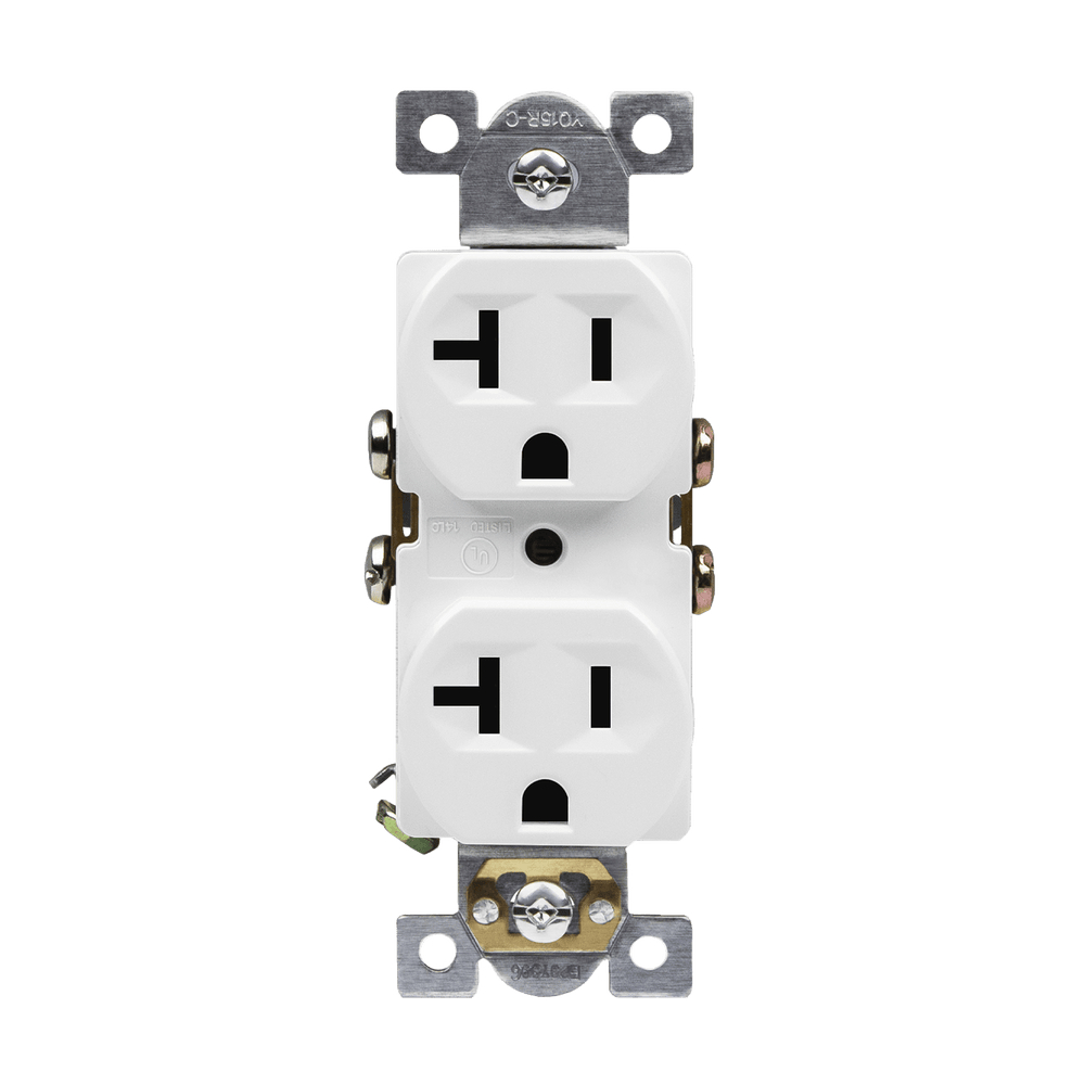 Commercial Grade 20A Duplex Receptacle