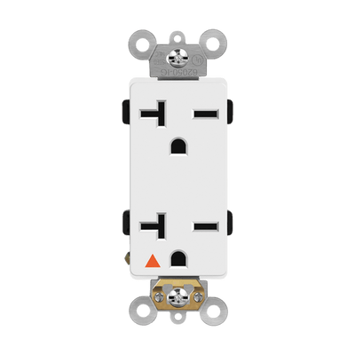 Isolated Ground Decorator Duplex Receptacle, 6-20R