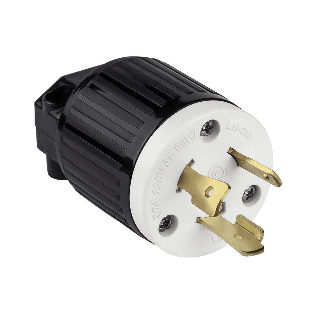 Industrial Grade Locking Plug, 20A, L5-20P