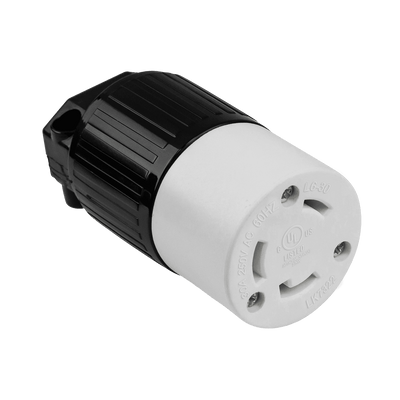 Industrial Grade Locking Cord Connector, 30A, L6-30C