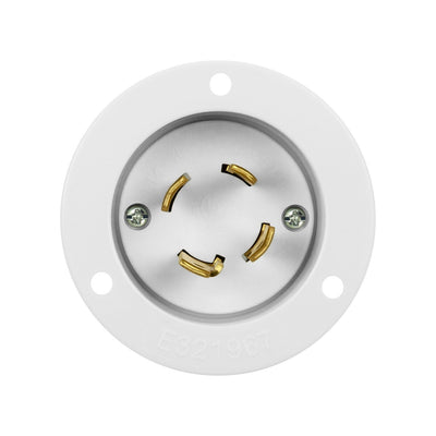 Locking Flanged Inlet, 30A, L14-30PFI