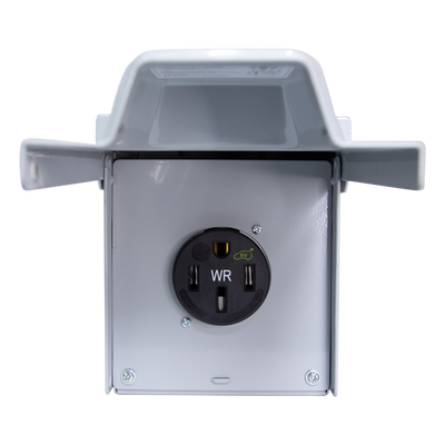 Heavy Duty 50A Outdoor Receptacle Box