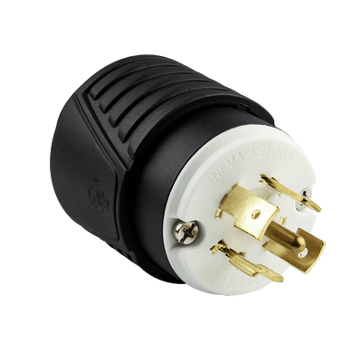 Industrial Grade Locking Plug, 20A, L21-20P