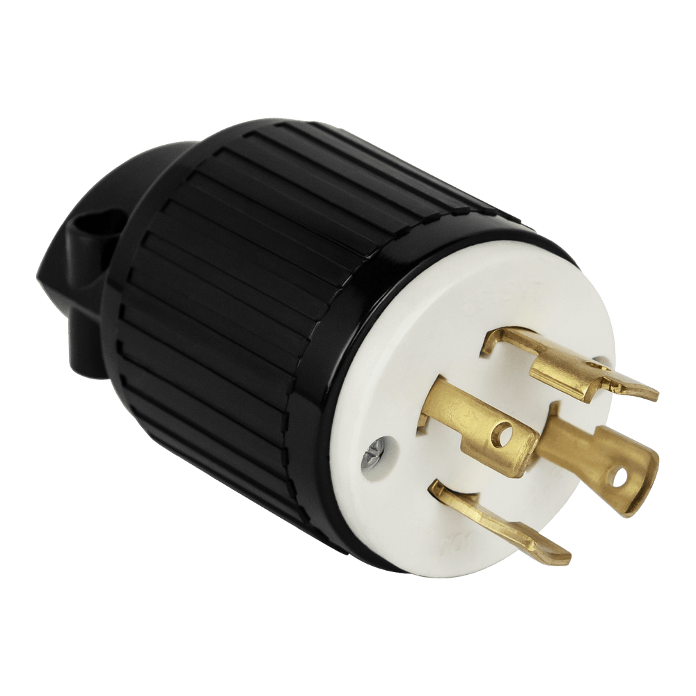 Industrial Grade Locking Plug, 30A, L15-30P