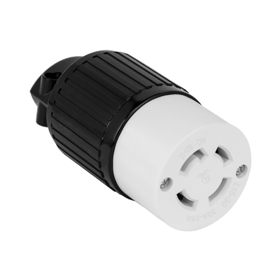 Industrial Grade Locking Cord Connector, 30A, L15-30C