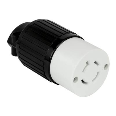 Industrial Grade Locking Cord Connector, 20A, L15-20C