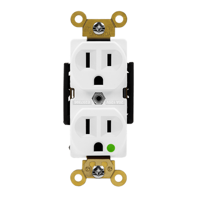 Hospital Grade 15A Duplex Receptacle, 5-15R