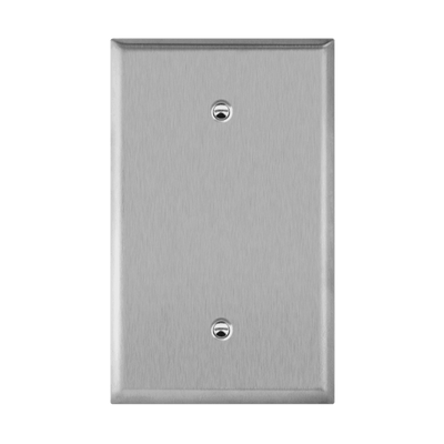 Blank Cover One-Gang Metal Wall Plate � Oversize