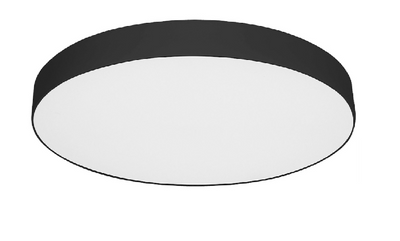RY-TLSM-R7-15W-5CCTB - 7 Inch Edgeless LED Surface Mount 15W 5CCT WET LOC ETL JA8 Black