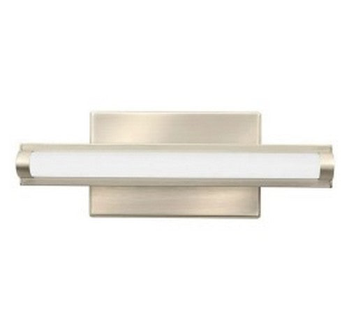 Lithonia Lighting FMVCAL Contemporary Arrow 12" Brushed Nickel LED Vanity 120V