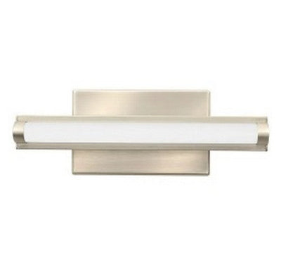 Lithonia Lighting FMVCAL Contemporary Arrow 12" Brushed Nickel LED Vanity 120V