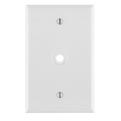 Leviton 80513-W Hole Device Telephone/Cable White