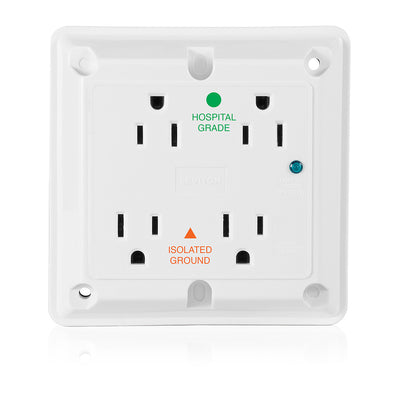 Leviton 8480-IGW 15 A 125 VAC Surge Protection White
