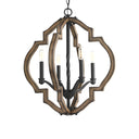Progress 9694 P4766-71 Spicewood 4-Light Chandelier Light, Gilded Iron