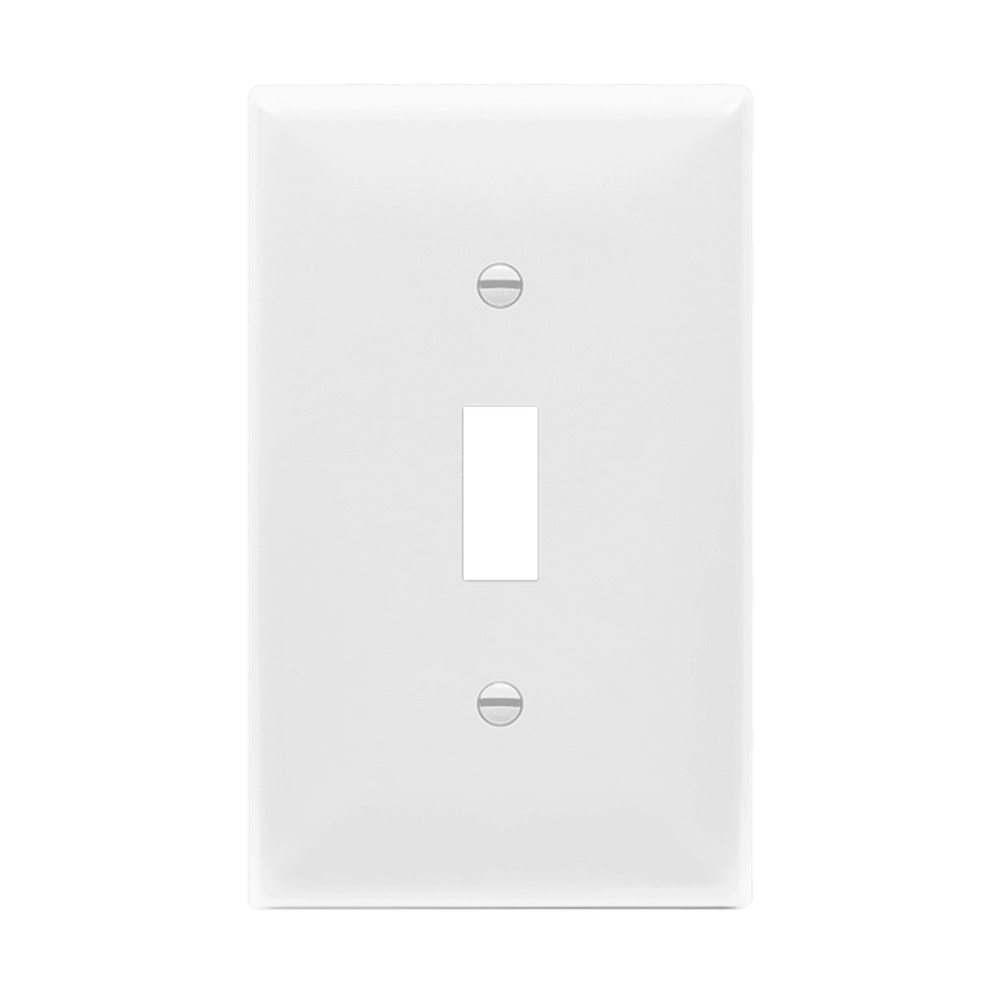 Toggle Switch One-Gang Wall Plate, Mid-Size