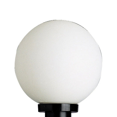 Progress Lighting P5478-60 Acrylic Globe 1-Light Post Lantern, Matte Black