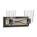 Progress 116947 P300230-020 Briarwood 2-Light Bathroom Vanity Light with Clear Glass Shade