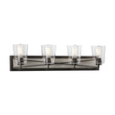 Progress 134270 P300232-020 Briarwood 4-Light Bathroom Vanity Light with Clear Glass Shade