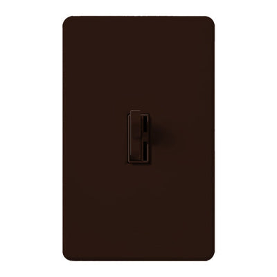 Lutron Ariadni Dimmer Switch, 1000W, Incandescent/Halogen Only, 120V, Single Pole/3-Way, AY-103P-BR, Brown