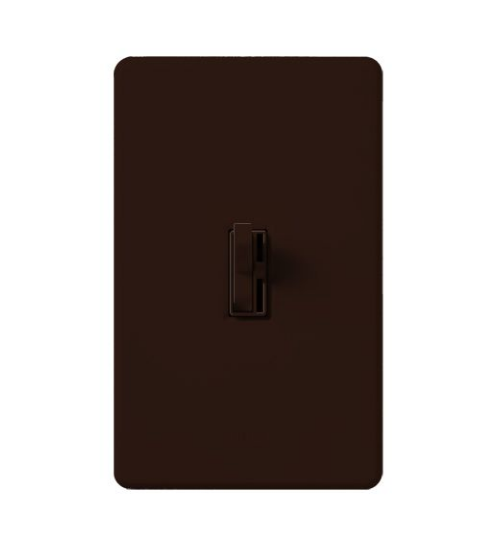 Lutron Ariadni Dimmer Switch, 1000W, Incandescent/Halogen Only, 120V, Single Pole/3-Way, AY-103PH-BR, Brown