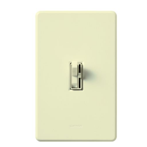 Lutron Ariadni Dimmer Switch, 1000W, Incandescent/Halogen Only, 120V, Single Pole, AY-10PH- AL, Almond
