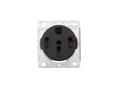 PLS-BAS-023A - 50A 125V/250V Flush Mount Power Outlet (Alt)