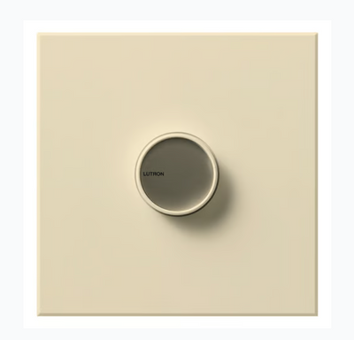 Lutron Centurion Dimmer Switch, 1500W, Incandescent/Halogen Only, Single-pole, 120V, With Wall Plate, C-1500-BE, Beige
